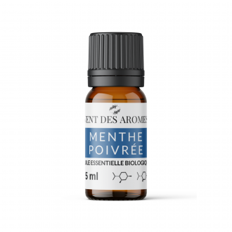 Organic Peppermint essential oil origin France