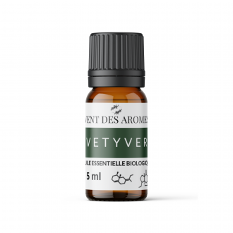 Huile essentielle de Vétyver bio