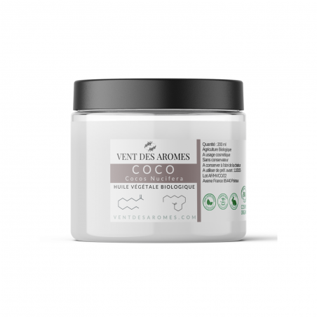 Huile Végétale de Coco Bio Cosmos Organic