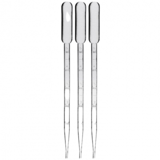 3 Pipettes graduées 5ML