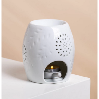 White Ceramic Perfume Burner