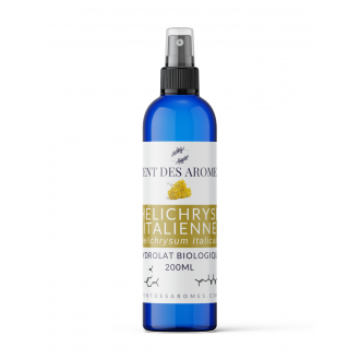 Organic Italian Helichrysum hydrosol origin France